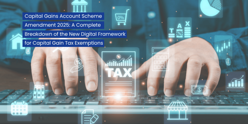 capital gains account scheme